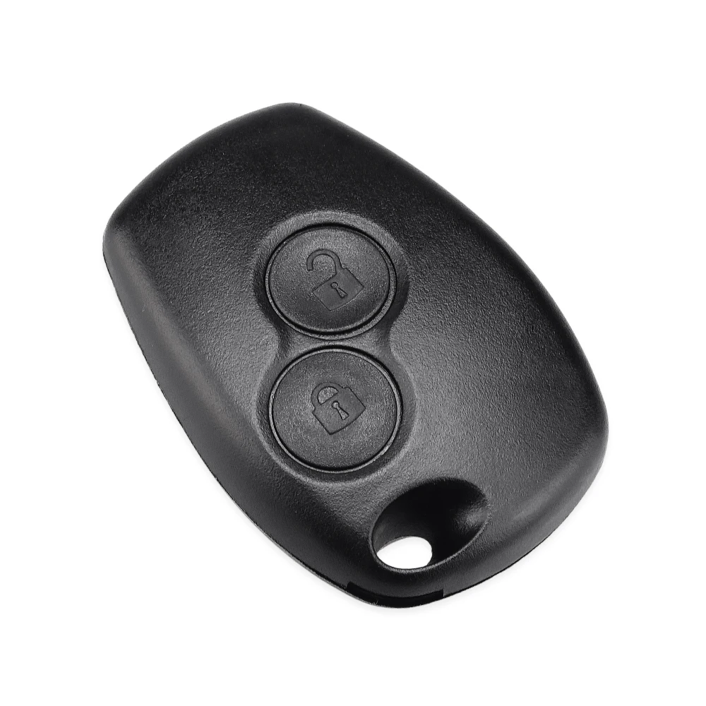 KEYYOU без лезвия 2 кнопки Автомобильный ключ оболочка чехол дистанционного брелока