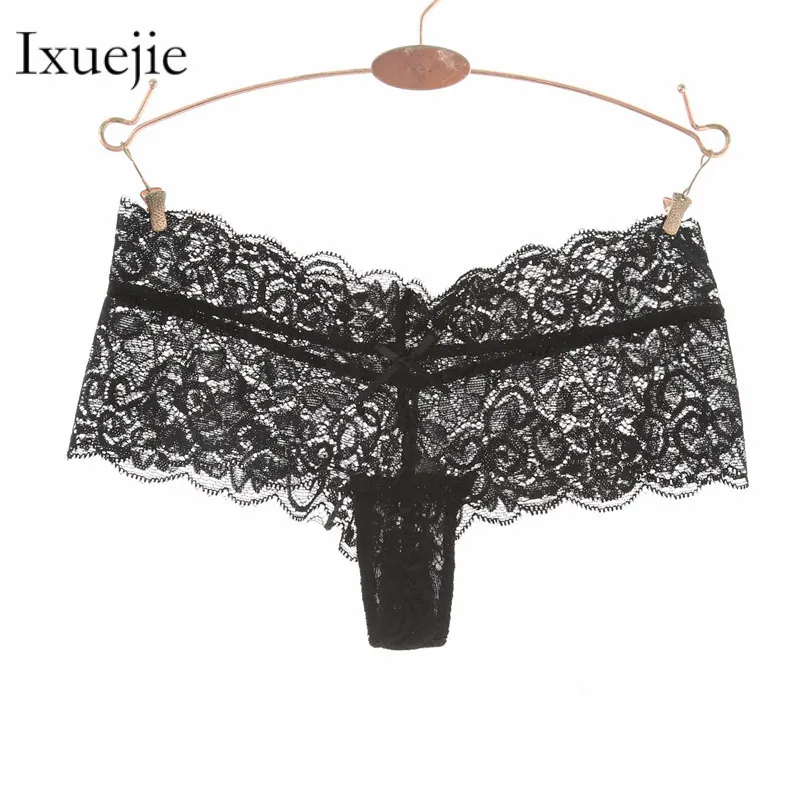 6 шт./лот S XXL кружевные женские трусики с заниженной талией полые трусы больших