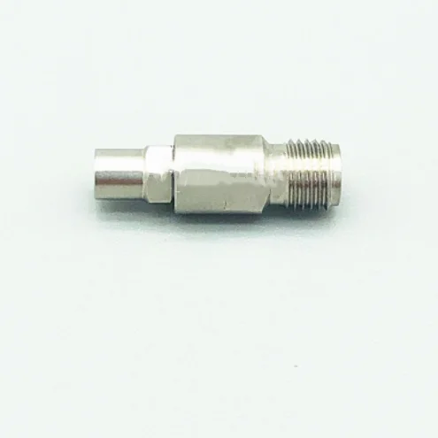 Adaptador de prueba de onda de acero inoxidable, SMP macho a hembra de 2,92mm, alta frecuencia, DC-26.5G-0
