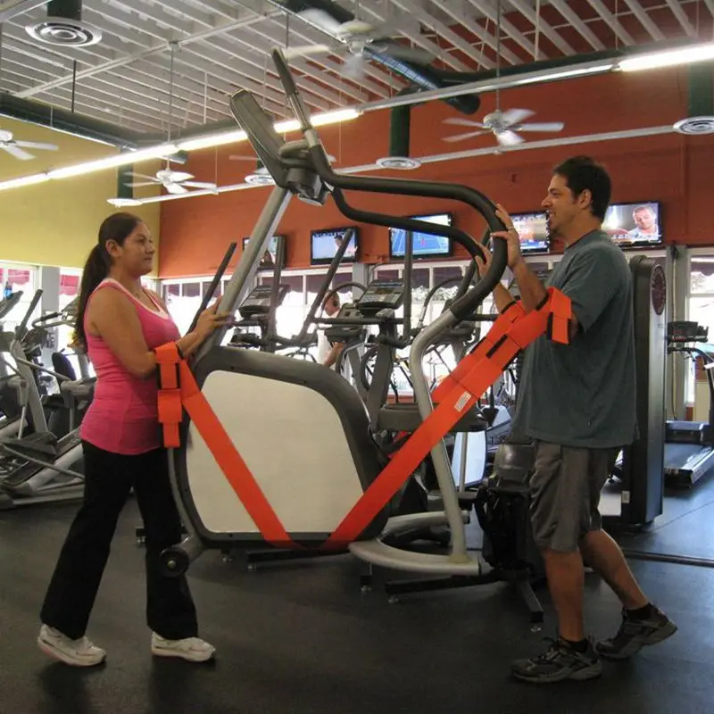 Оранжевые подвижные ремни для вилочного погрузчика предплечья подъемная и