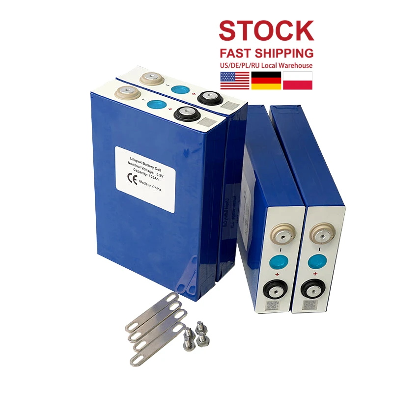 4 шт 3 2 v 100Ah 105Ah Lifepo4 Батарея литий большой Ёмкость 3C разряда для детей возрастом от