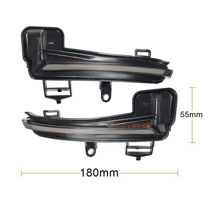 

Car Dynamic LED Turn Signal Blinker Sequential Side Mirror Flasher Light for Skoda Superb A7 III B8 3V 2016-2019