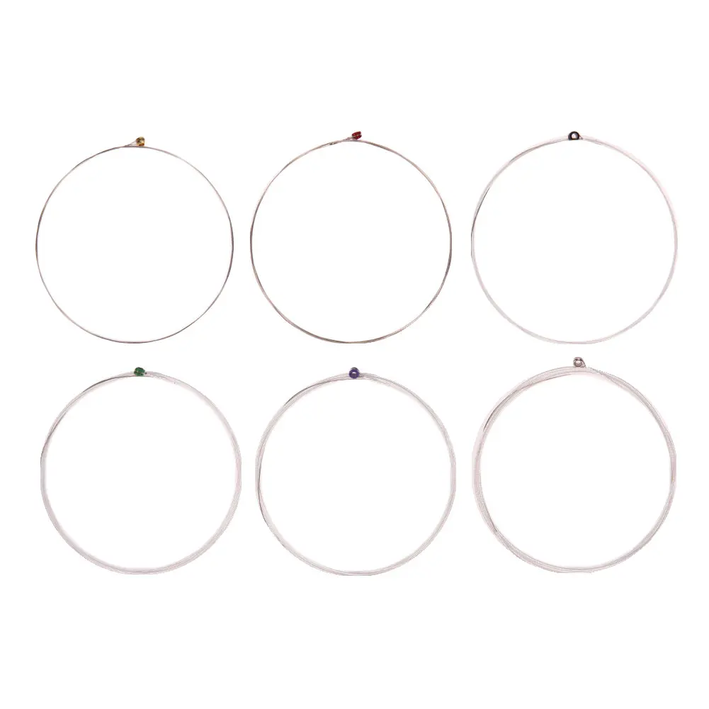 

Silver Plated Alloy Strings Music Instrument Replacement Lightweight Classical Guitar String Steel Wire Guitar Parts Accessories