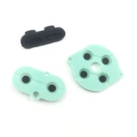 1000set silicone rubber pad conductive a b select start button for gbc