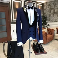 2021 fashion costume homme business mens suits wedding suits for men ternos masculinos slim fit tuxedos 3 piece terno masculino