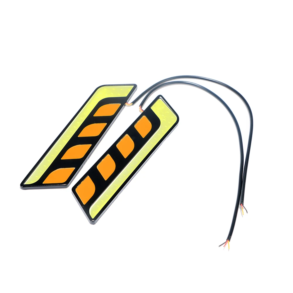 2 шт. дневные ходовые огни светодиодные автомобильные DRL фонари противотуманные