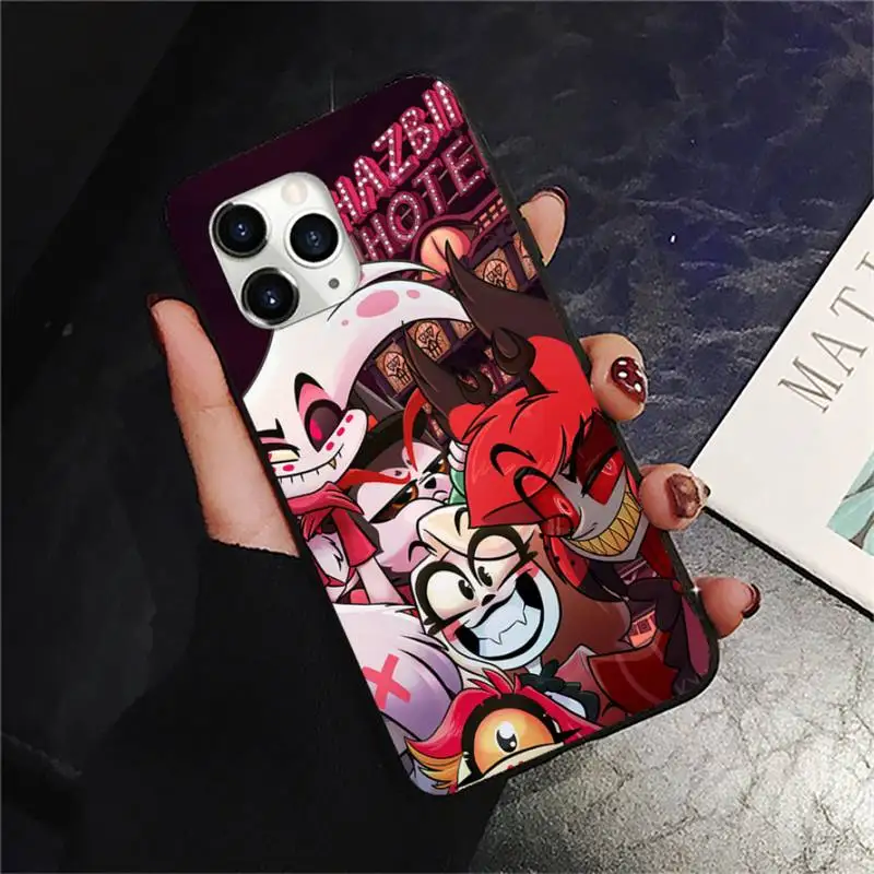 

Hazbin Hotels Phone Case for iPhone 11 12 pro XS MAX 8 7 6 6S Plus X 2020 XR Mini