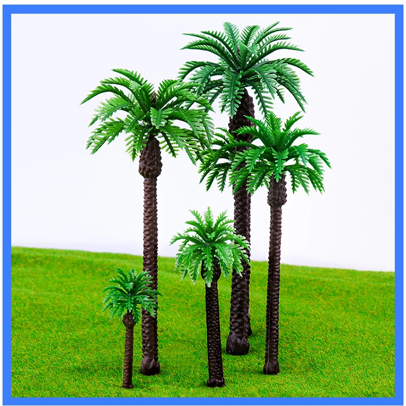 DIY песочный стол строительный материал модель даты пальмовые деревья