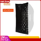 Godox 60x90 см24x36 дюймов сотовая сетка для фотостудии для стробоскопической вспышки Зонт софтбокс (только Сетка 60x90 см)
