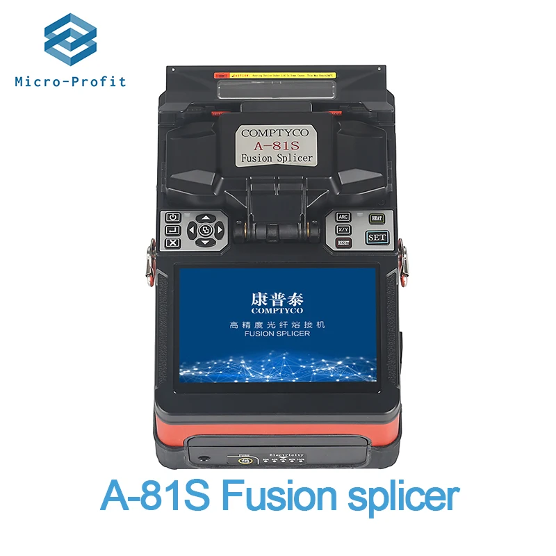 

A-81S Fusion Splicer Orange Fully Automatic Machine Fiber Optic Fusion Splicer Fiber Optic Splicing Machine fiber optic welder