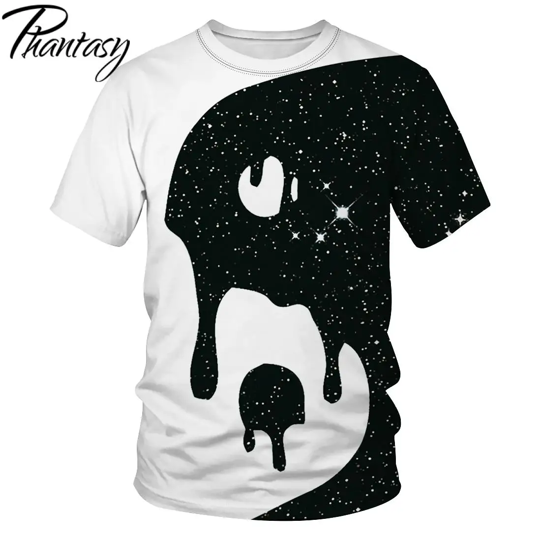 

Летние парные футболки Phantasy с принтом, дорожный Пляжный топ, футболка для женщин и мужчин, Повседневная Уличная одежда с коротким рукавом, о...