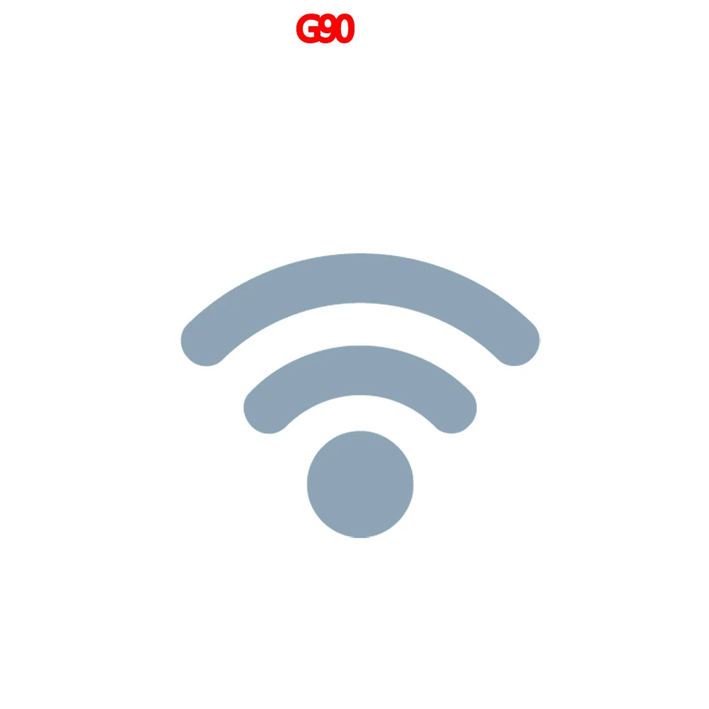 

Creative Wi-Fi Auto Sticker FashionPVC Car Decorative Accessories Black/White