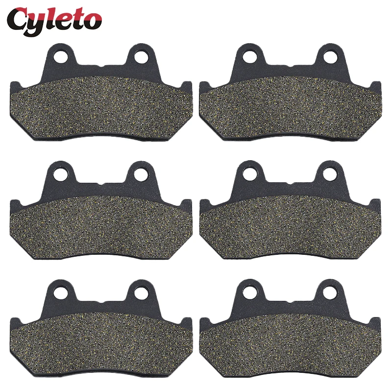 Motorcycle Front Rear Brake Pads for Honda NS250 NS400R Turbo CX 500 650 VF750F VF1000F CBX 750 F CBX1000 CB 750 900 F CB1100R