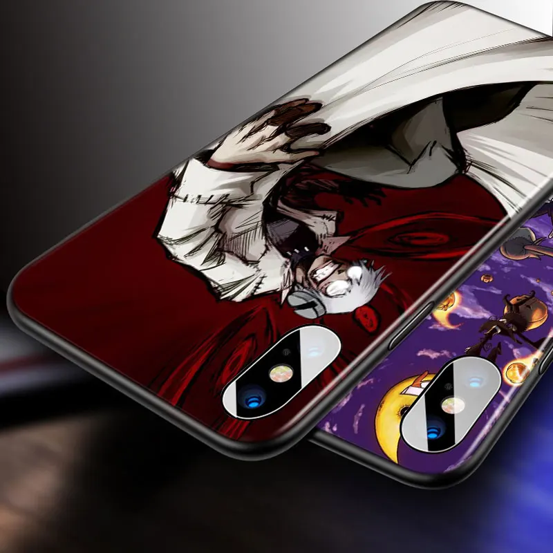 

SOUL EATER Anime For Apple iPhone 12 11 Pro Max mini XS Max XR X 8 7 6 6S Plus 5S SE 2020 Soft Black Phone Case