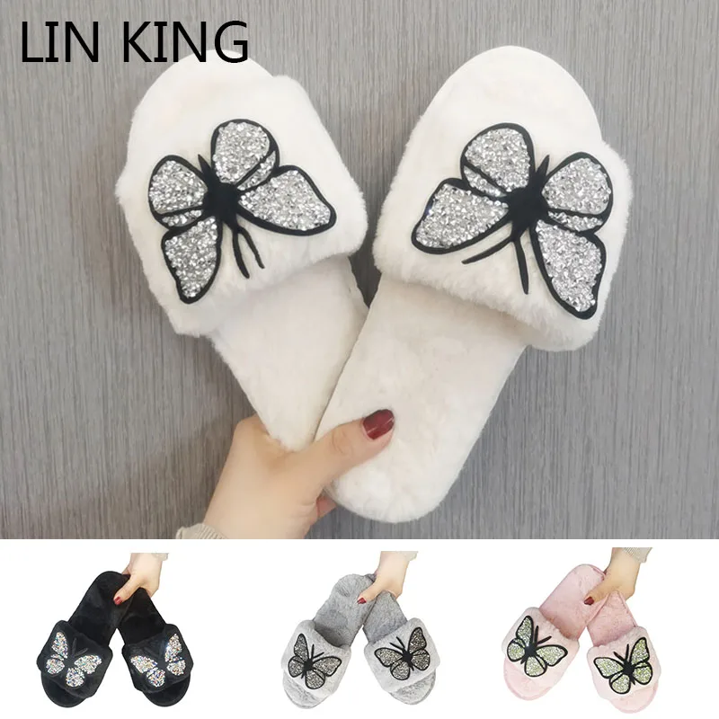 

фурри тапочки для дома мех Женские тапочки тапочки женские домашин обувь женская для дома и уюта Женские домашние пушистые тапочки Стразы Б...