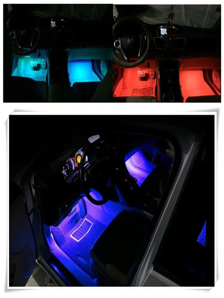 Car Styling interior LED Neon Light decoration For Toyota Prime C Prius+ XW50 ZVW30 Verso-S 2 Ractis Rush Sienna 3 Avensis |