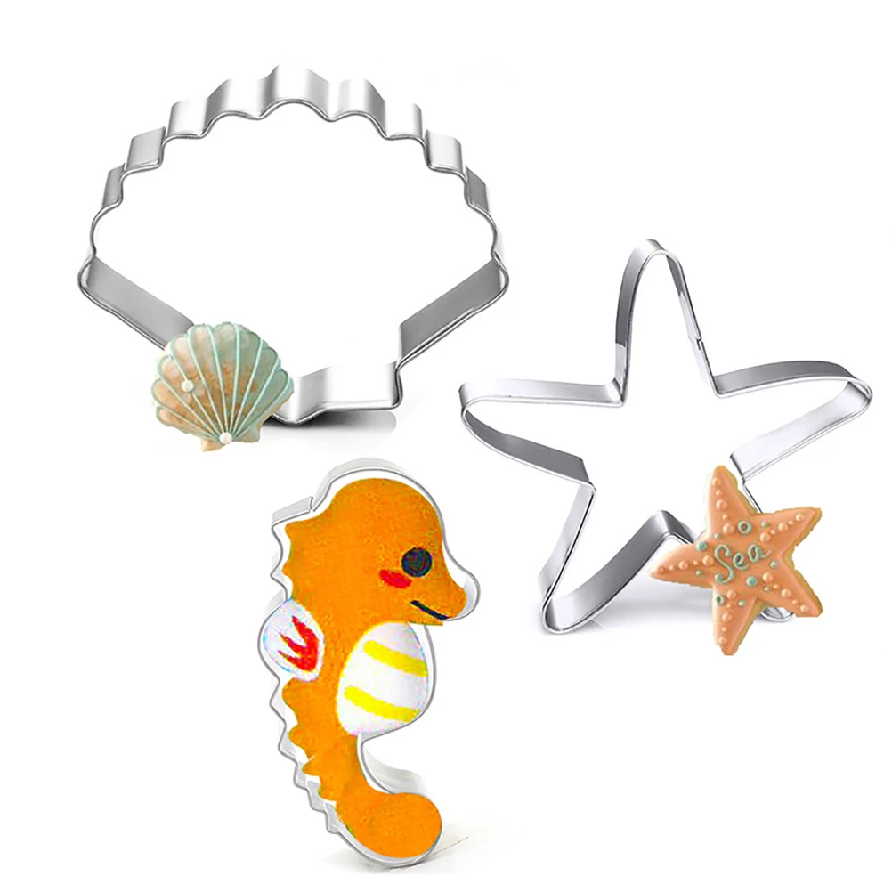 9 шт./компл. нержавеющая сталь под фотоэлементами Дельфин Осьминог Краб черепаха