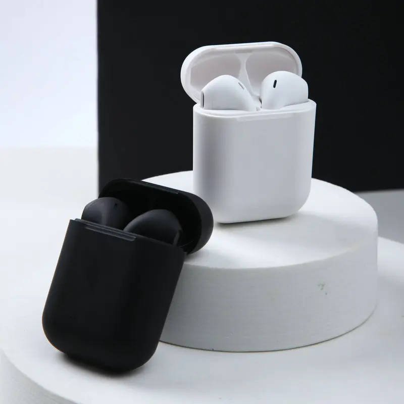 

I12 TWS Bluetooth Earphones Wireless Headphones Stereo Headset Sport Earbuds Microphone With Charging Box For Smartphones xiaomi