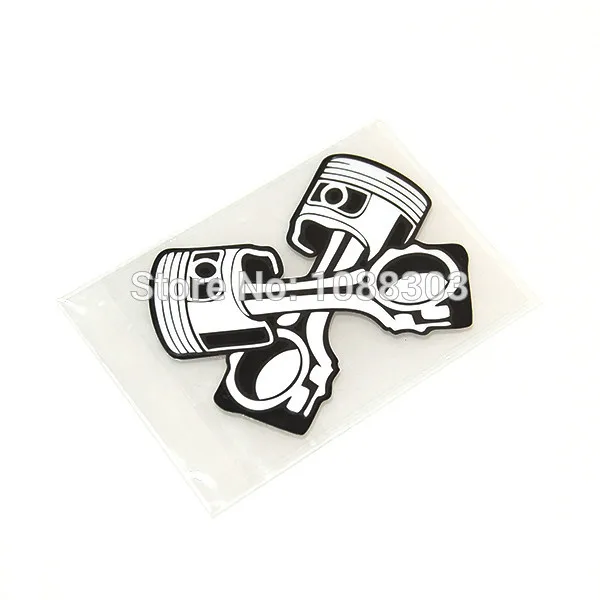 Креативные наклейки стикеры Car Styling Japanese JDM D1 Original Forged Pistons для мотошлемов, велосипедов и ноутбуков.