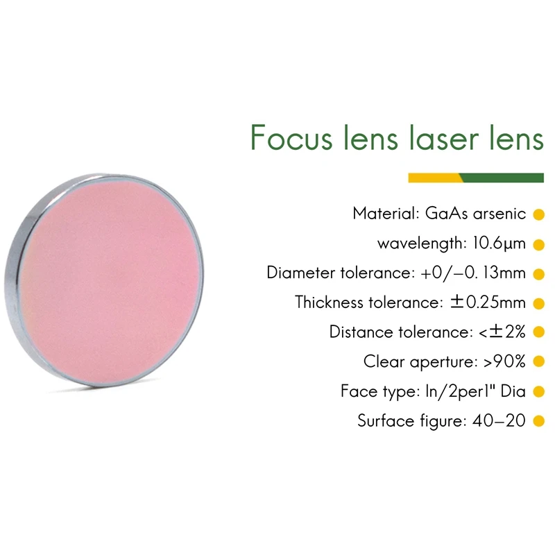 Фокусирующая линза из галлия арсенида (GAAS) для гравировального Станка Co2 |