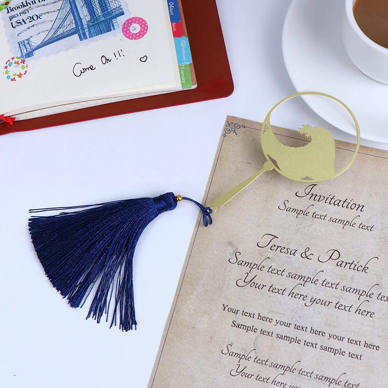 1 шт. металлический волнистый вентилятор для серфинга Закладка элегантный