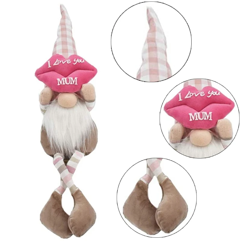 

2021 New Mother's Day Holiday Gnome Set | Swedish Tomte | Plush Scandinavian Nordic Nisse
