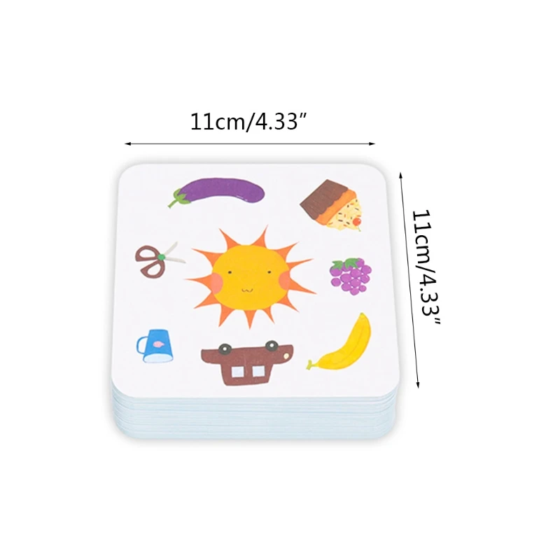 

1 Box Memory Match Cards Matching Pair Cards Educational Game Toys for Kids Toddlers Birthday Gifts Family Party Favor