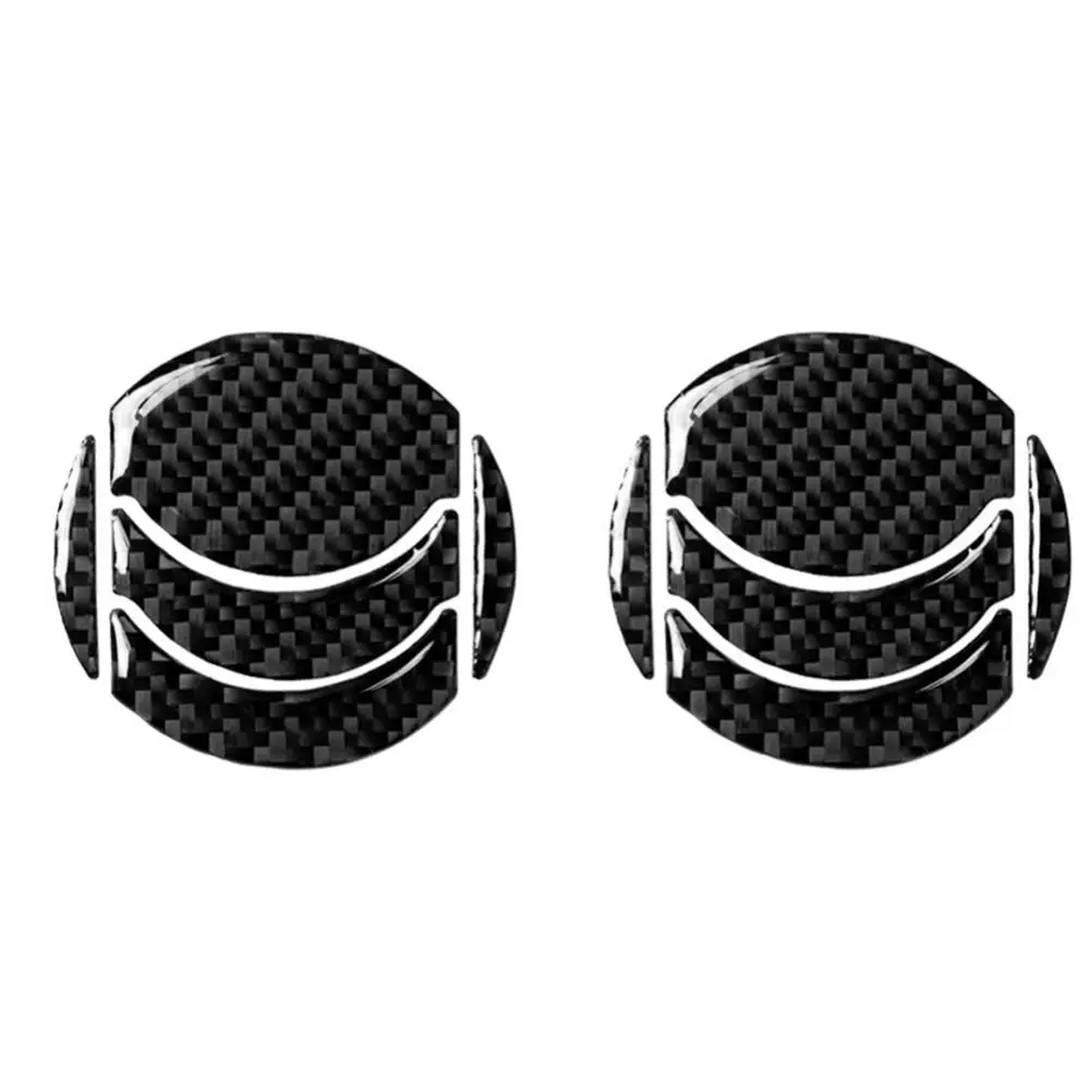 

10 шт., наклейки на вентиляционное отверстие автомобиля из углеродного волокна