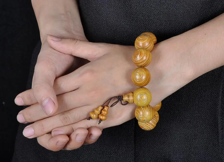 

LETSFUN Fine Jewelry 20mm Beautiful Fashionable Round Natural Gold Ebony Mosaic Silver Bracelet Free Shipping