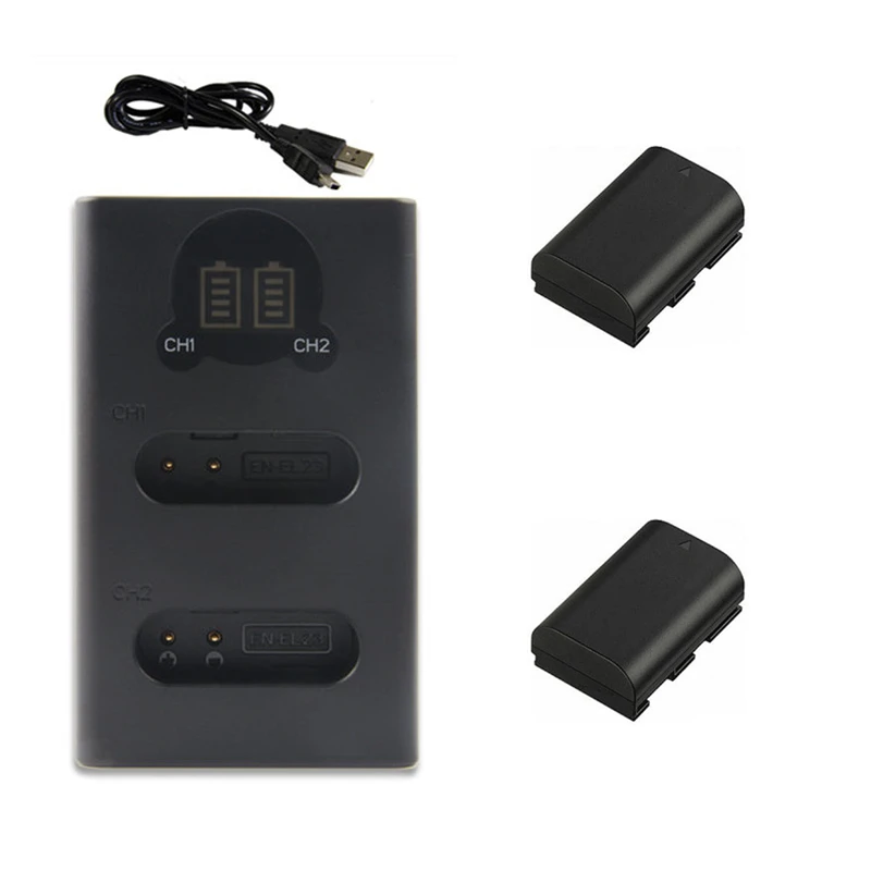LP E6 LPE6 E6N LPE6N аккумулятор + зарядное устройство USB для EOS 5D Mark IV II III 5DS R 7D 60D XC10.|lp-e6n