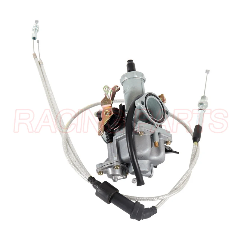 PZ30 30mm Carburetor Accelerating Pump Cable Choke Carb PZ30B + Dual throttle cable Kit for ATV Dirt Bike Pit Quad 200cc 250cc | Автомобили