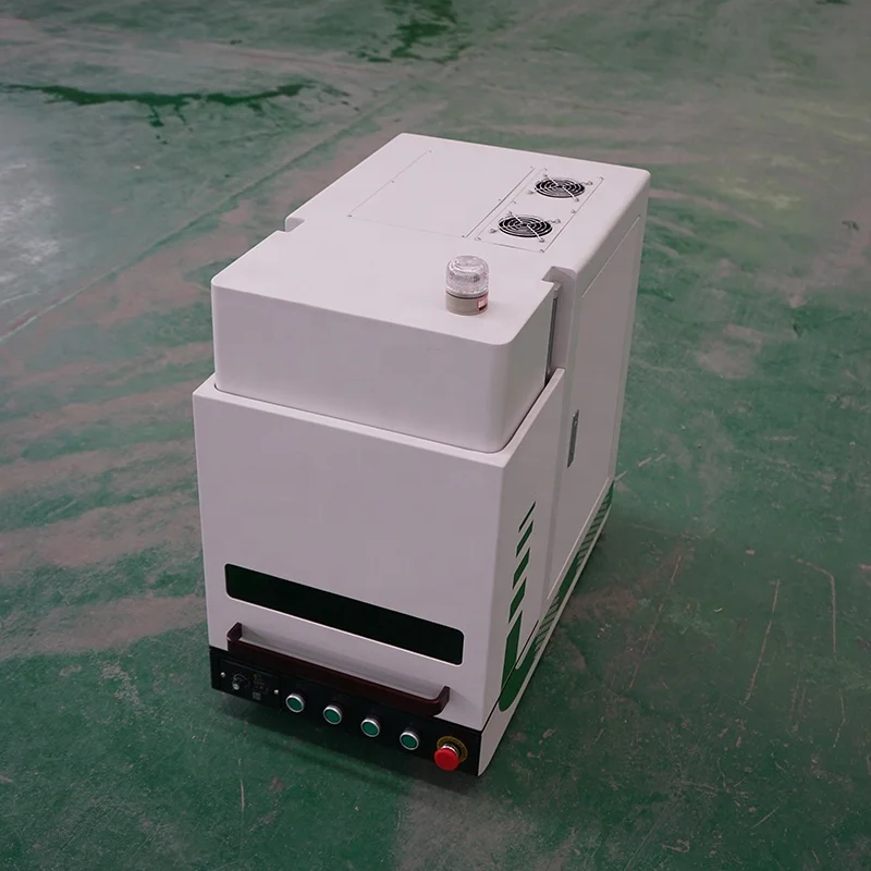 20 Вт 30 50 цветной мини-оптоволоконный лазерный станок маркировочная машина