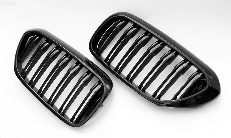 Двухрядная стильная яркая черная решетка для BMW G30 G38 F90 M5|black grill|grille blackfit grill |