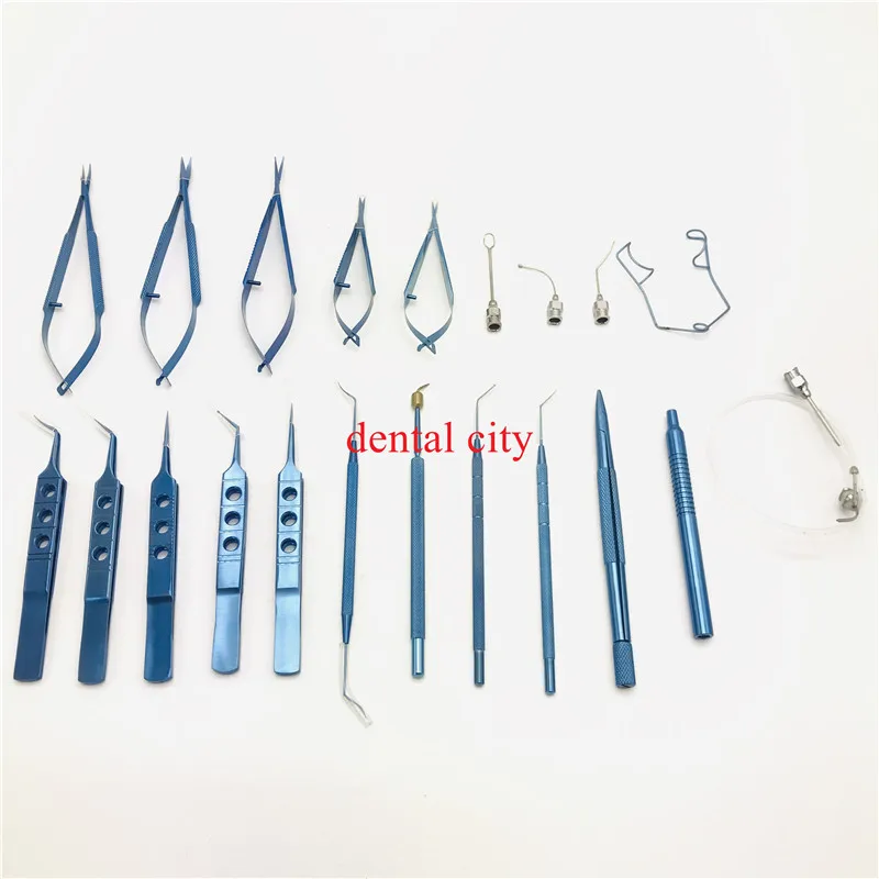 Набор катаракты из титанового сплава 21 шт. | Красота и здоровье