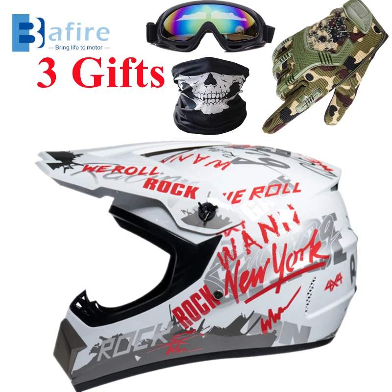 BAFIRE 2021 Motocross Helmet Off-road Professional Atv Cross Helmets Mtb Dh Racing Helmet Dirt Bike Capacete De Moto Casco