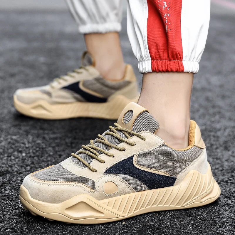 

Womens and Men's Casual Fashion Color Matching Sneakers Breathable Gym Running Sports Walking Shoes