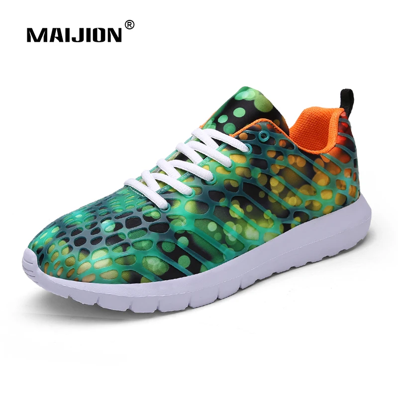 Кроссовки мужские/женские цветные из ПУ кожи дышащие удобные для улицы бега