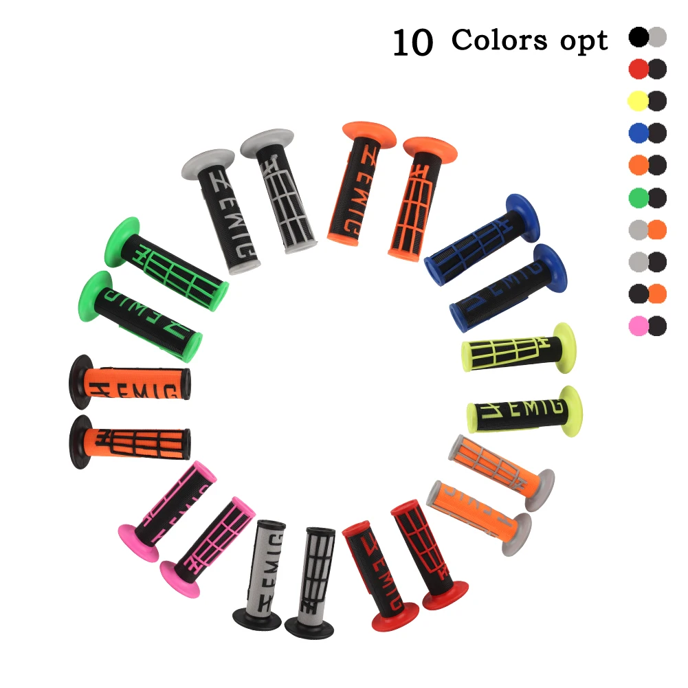 

Новая популярная ручка MX Grip EMIG Grip для мотоцикла KLX CRF резиновый руль для мотоцикла грязевого питбайка поворотный захват для GEL GP
