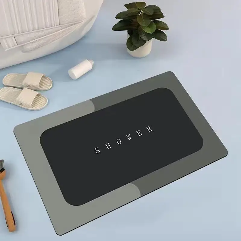 Супервпитывающий напольный коврик Быстросохнущий ковер для ванной комнаты