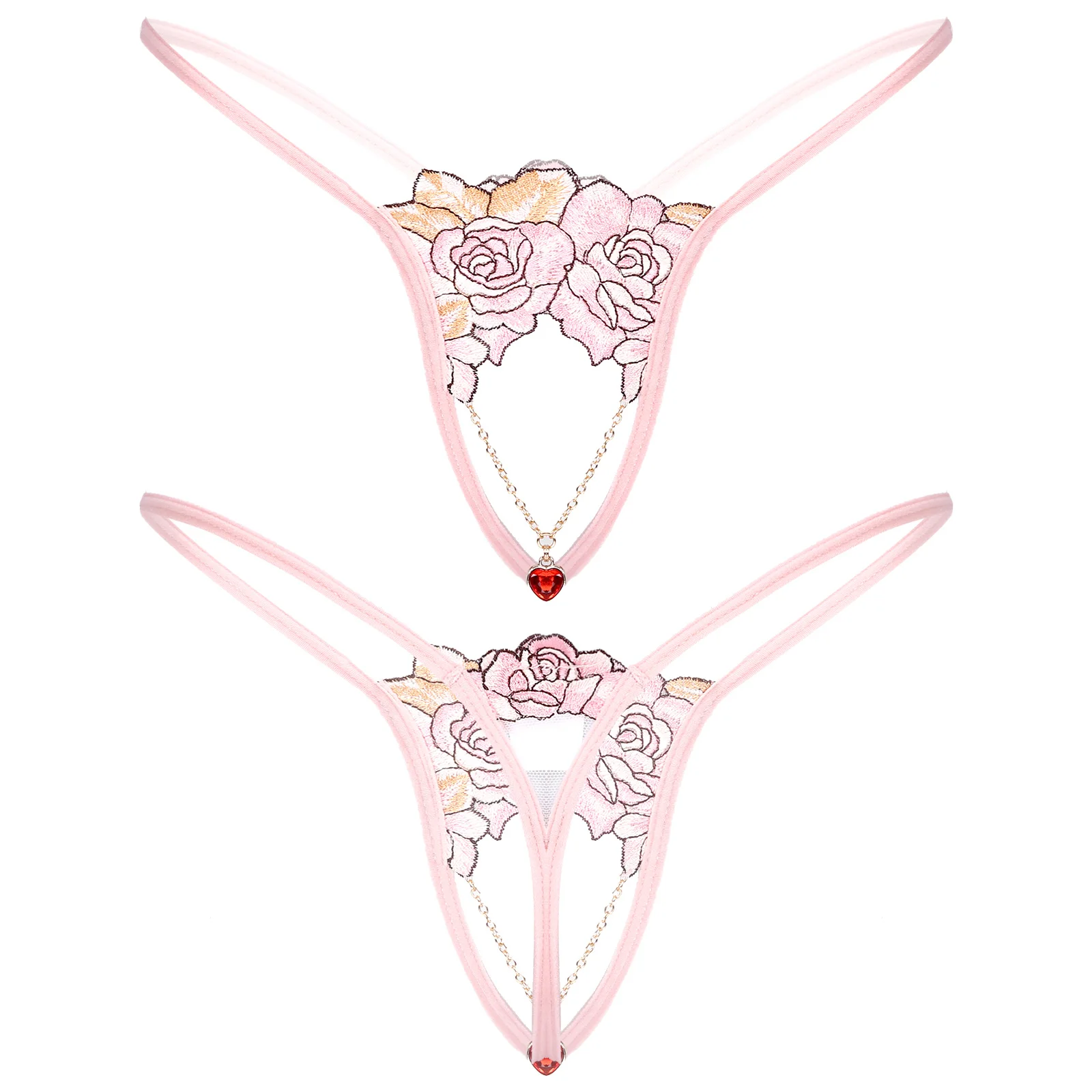 Мужские сексуальные трусы-брифы с вышивкой женские стринги низкой талией трусы