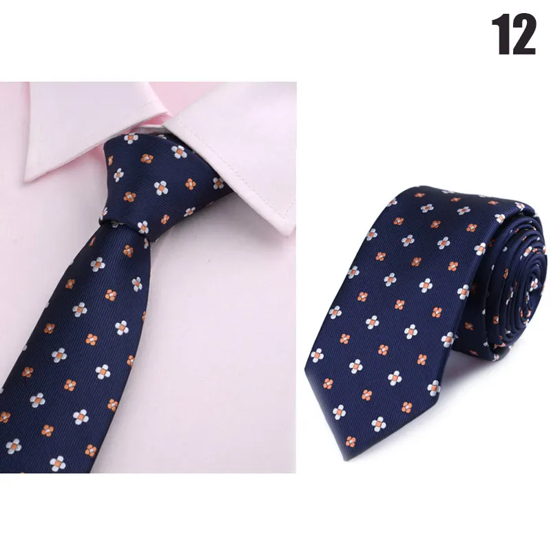 

Men Floral Tie Jacquard Woven Flower Necktie 6CM Wide Business Wedding Tie Bridegroom Best Man d88