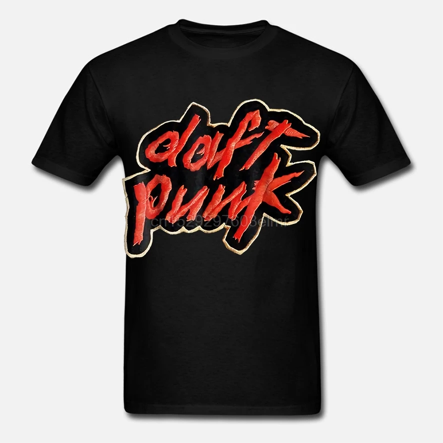 Мужская забавная футболка модная Daft панк французская электронная музыка женская