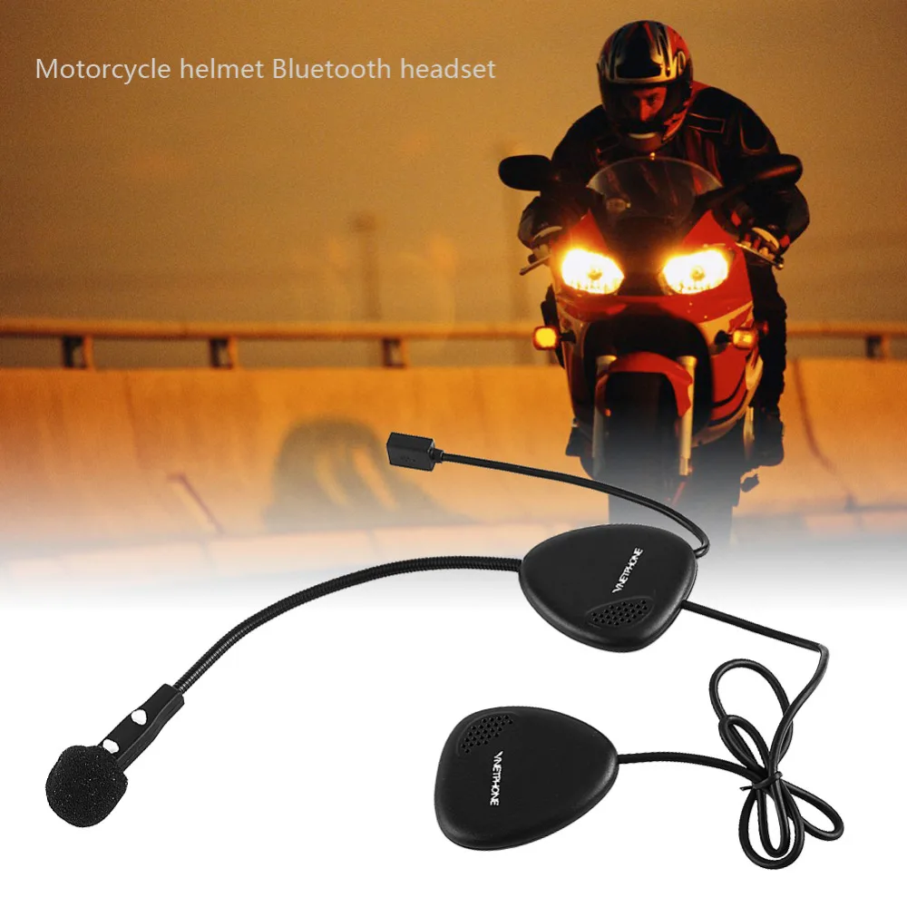 Мотоцикл Мотокросс V1 2A Bluetooth гарнитура шлем беспроводные наушники громкой связи