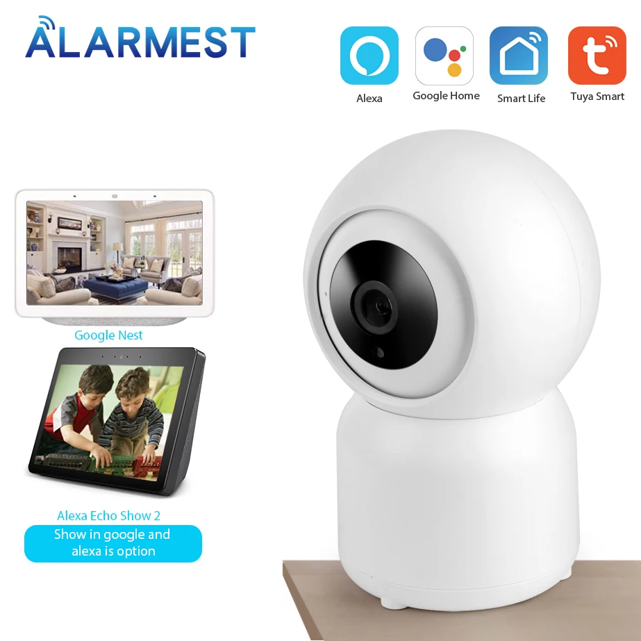 IP камера Alarmest Tuya для системы видеонаблюдения с поддержкой Wi Fi 1080P|camera network|wifi ip