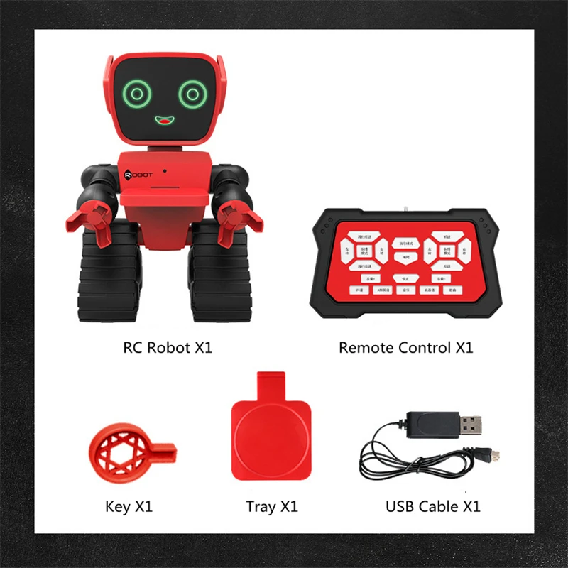 Early Education Touch Sensing Programming Intelligent Remote Control Robot Save Money Accompanied Story Piggy Bank Toy For Kids | Игрушки и