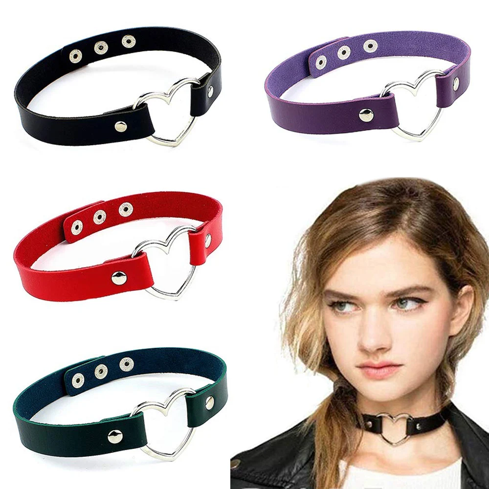 Горячее предложение регулируемое ожерелье чокер из искусственной кожи в стиле