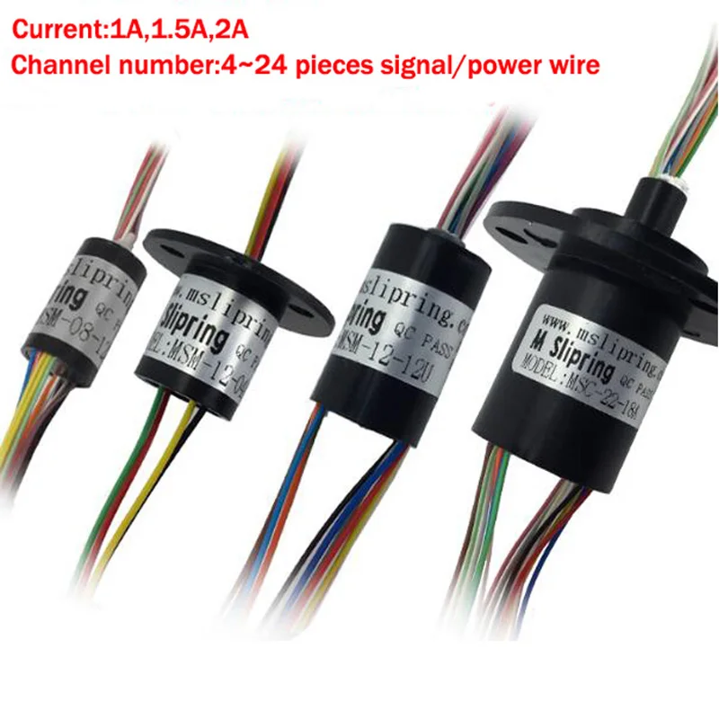 М контактными кольцами Электрический Диаметр 8 5 мм 12 15 мм/22 мм/4/6/8/12/18/24 канал 1A 1.5A 2A
