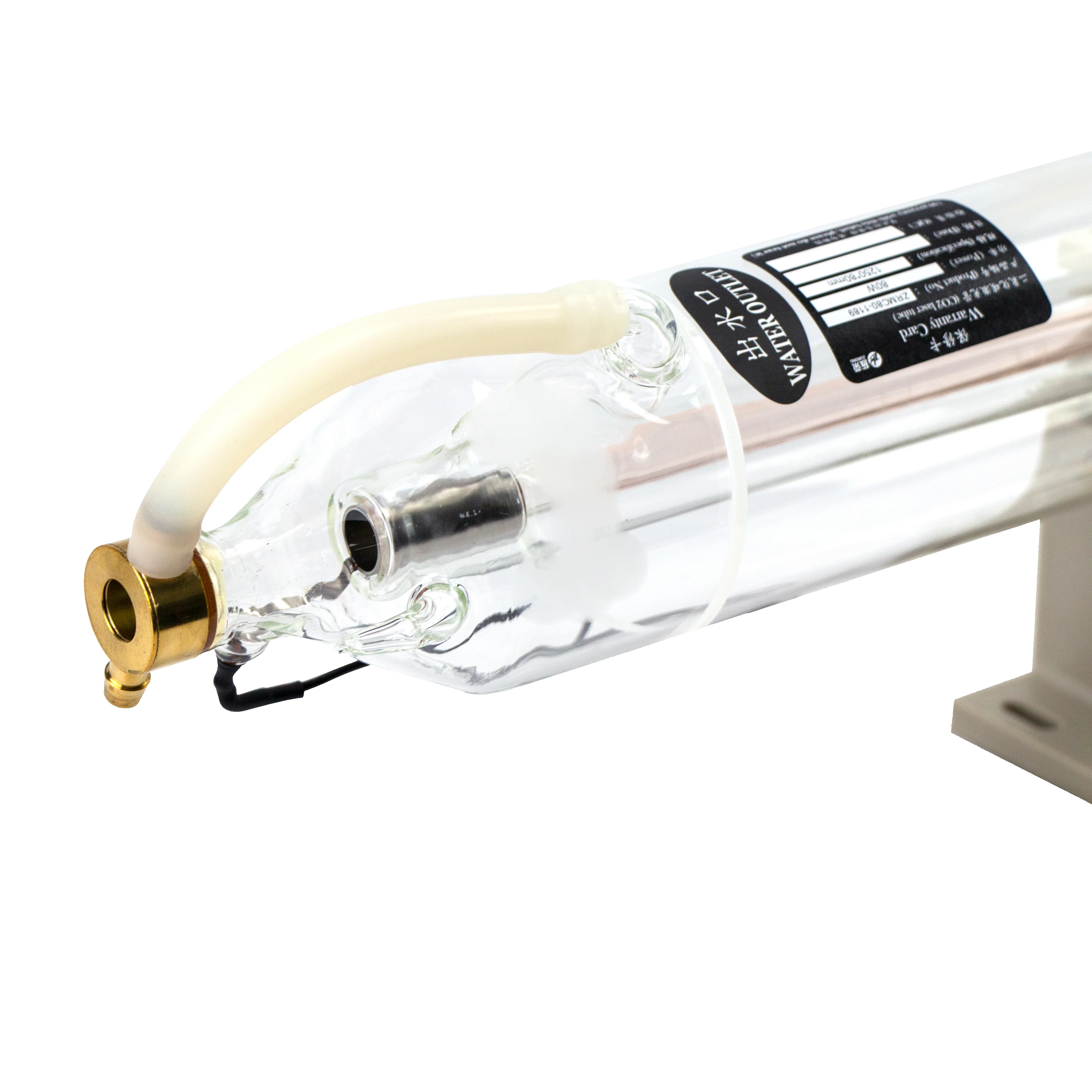 Лазерная трубка длина 1250 мм заводской поставщик Co2 лазерная 80 Вт 10000 часов