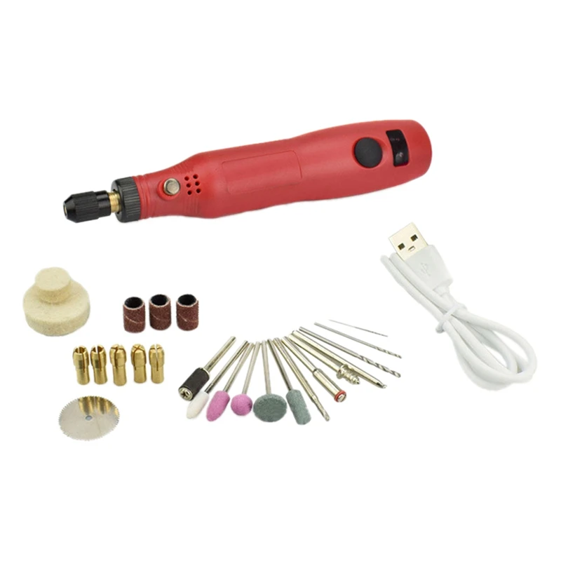 

Mini Multi-Function Tool, 3.6 V Lithium Ion Battery With 3 Variable Speed Settings And 22 Accessories, DIY Rotating Tool