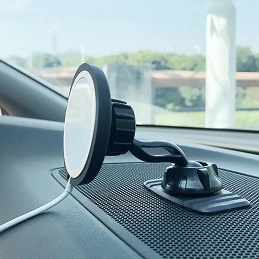 

Магнитный автомобильный держатель для iPhone 12 Samsung, подставка для телефона для GPS навигации на приборной панели, универсальный автомобильный ...